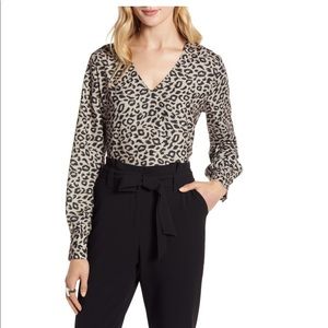 Halogen V-Neck Blouse